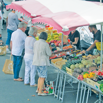 Photo du marché du vendredi