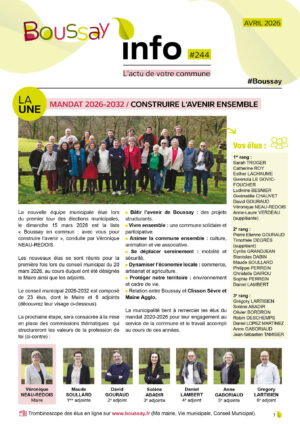 Couv Boussay Info avril 2026