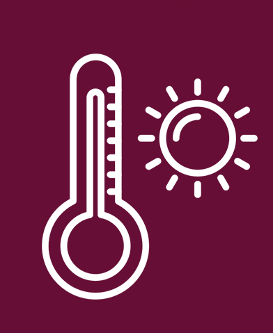 aléas climatique thermomètre soleil