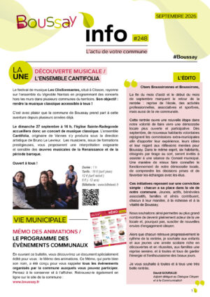 Couverture bulletin septembre 2026