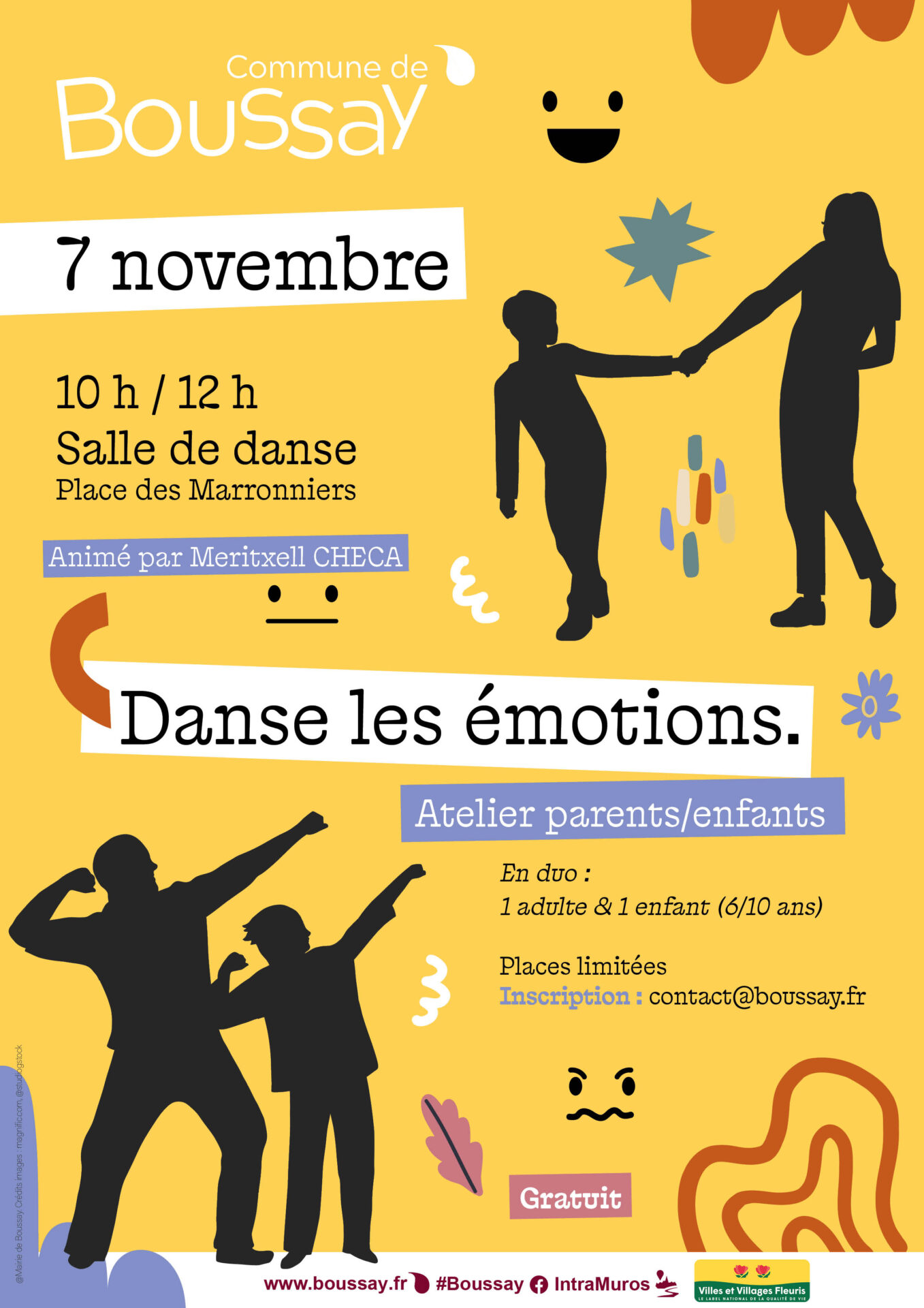 Affiche danse les émotions